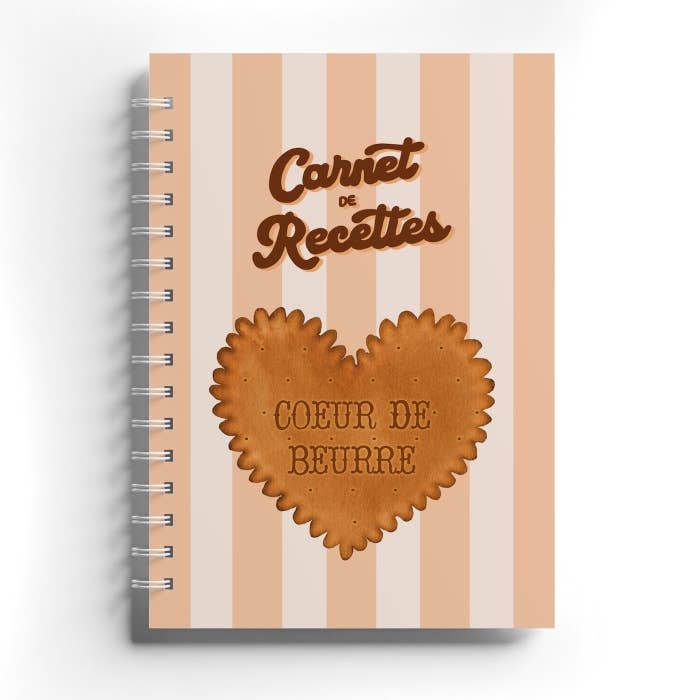 Carnet de recettes Coeur de beurre