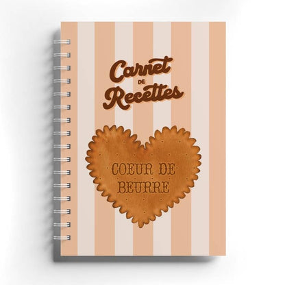 Carnet de recettes Coeur de beurre