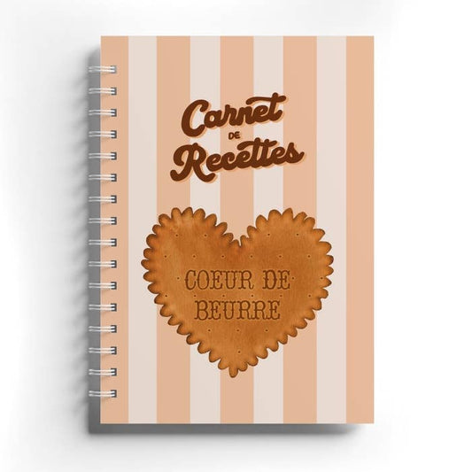 Carnet de recettes Coeur de beurre