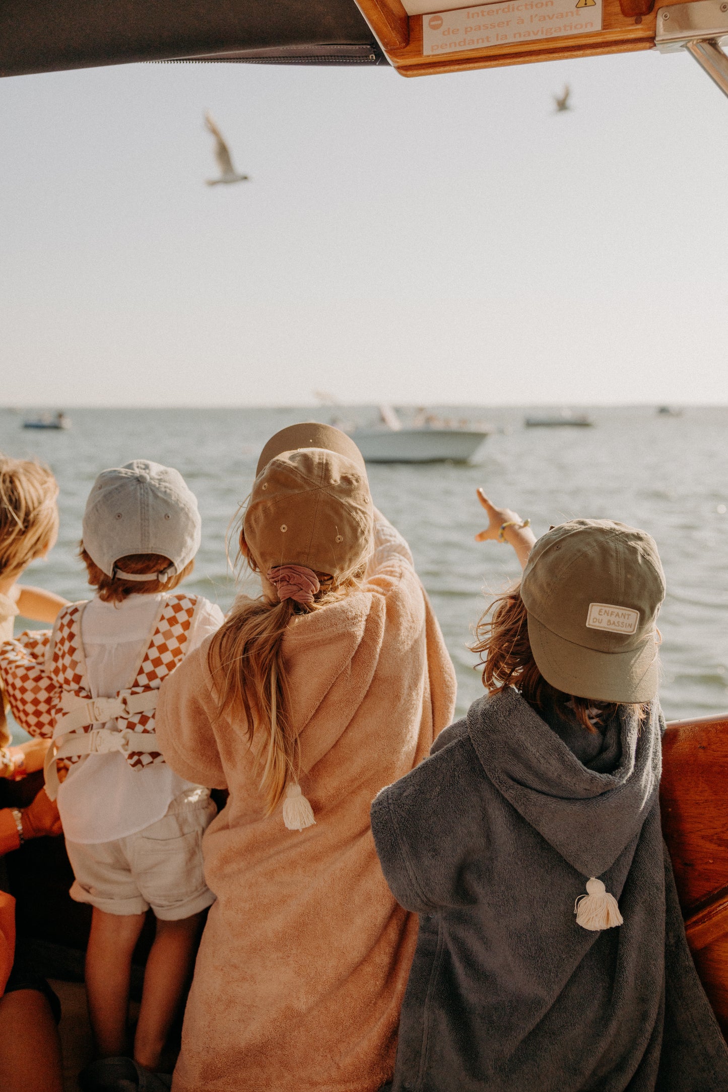 Le Poncho "Enfant du Bassin"