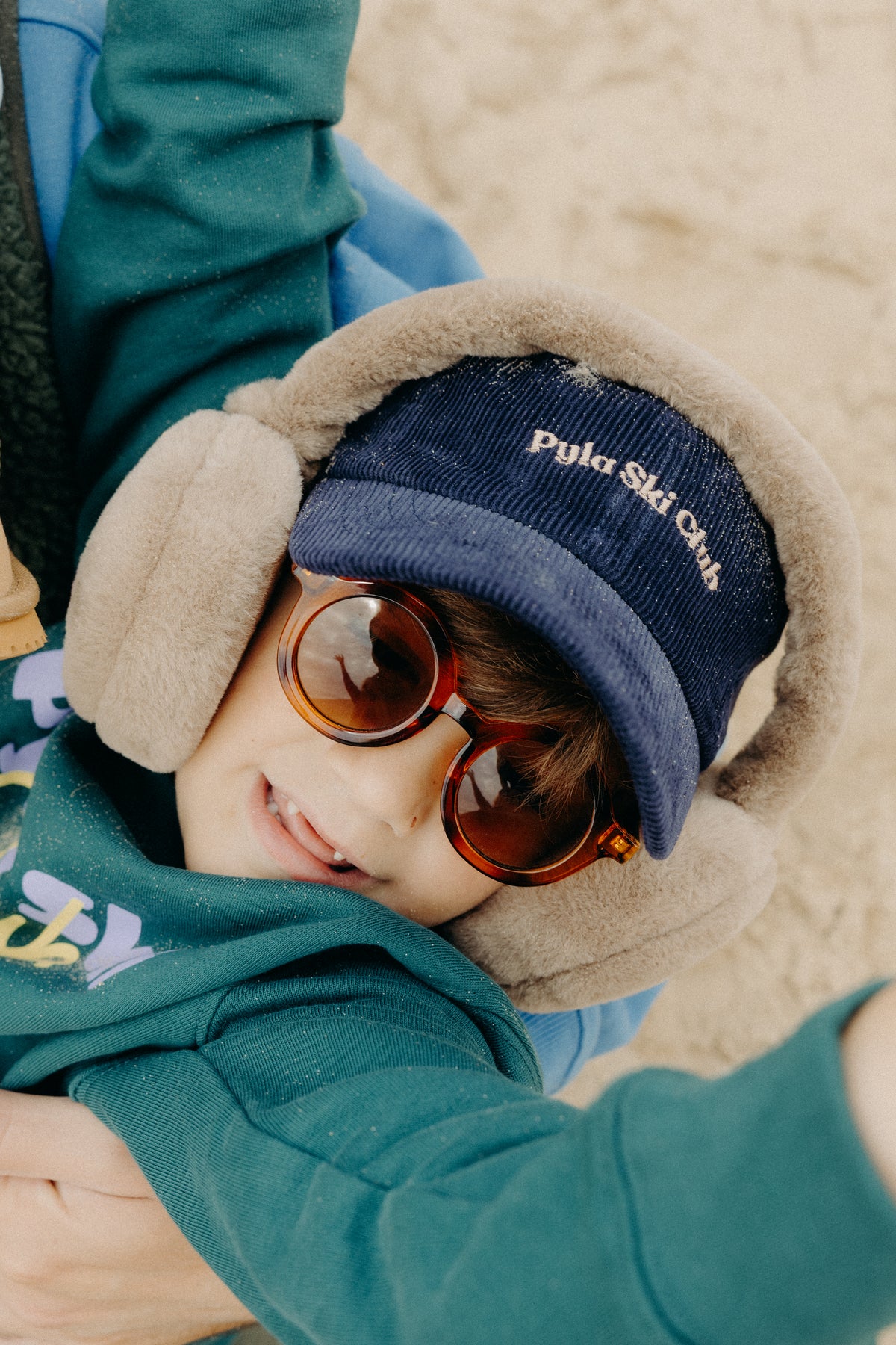 Casquette Enfant Pyla Ski Club marine