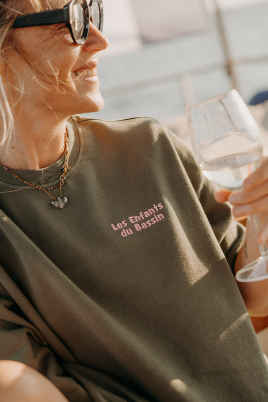 Le sweat LEDB vert kaki