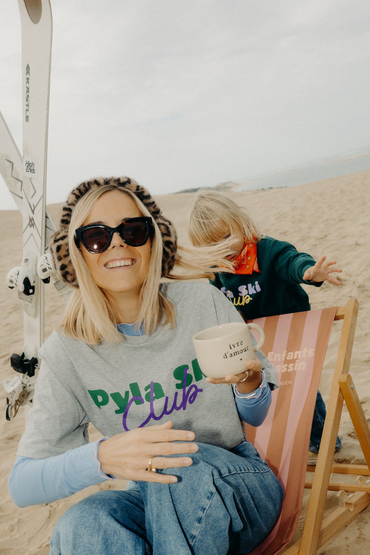 Le T-shirt "Pyla Ski Club"