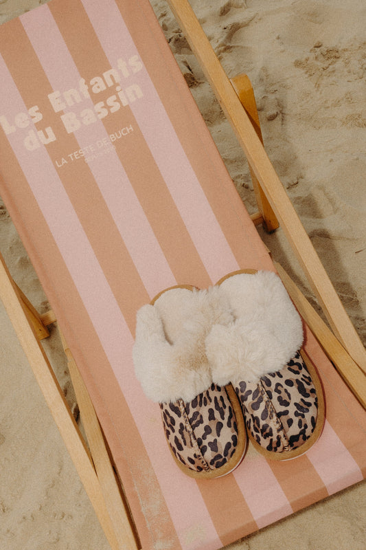 Chaussons léopard