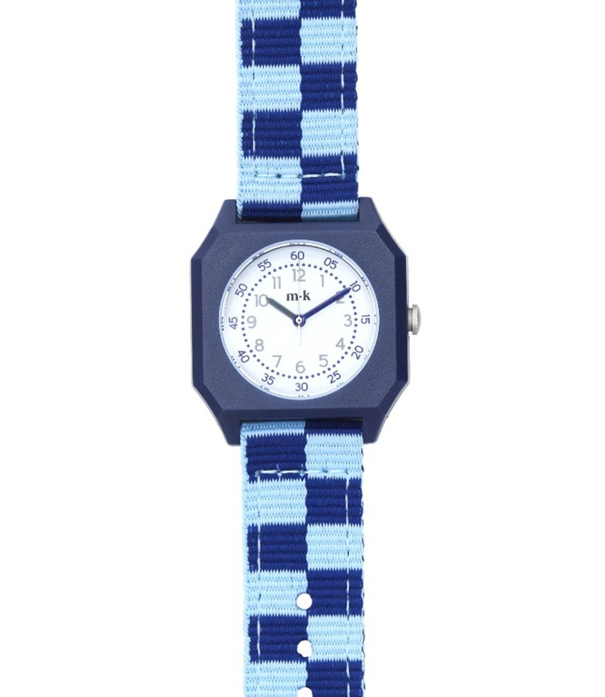 Montre enfant Blue Sunday damier bleu