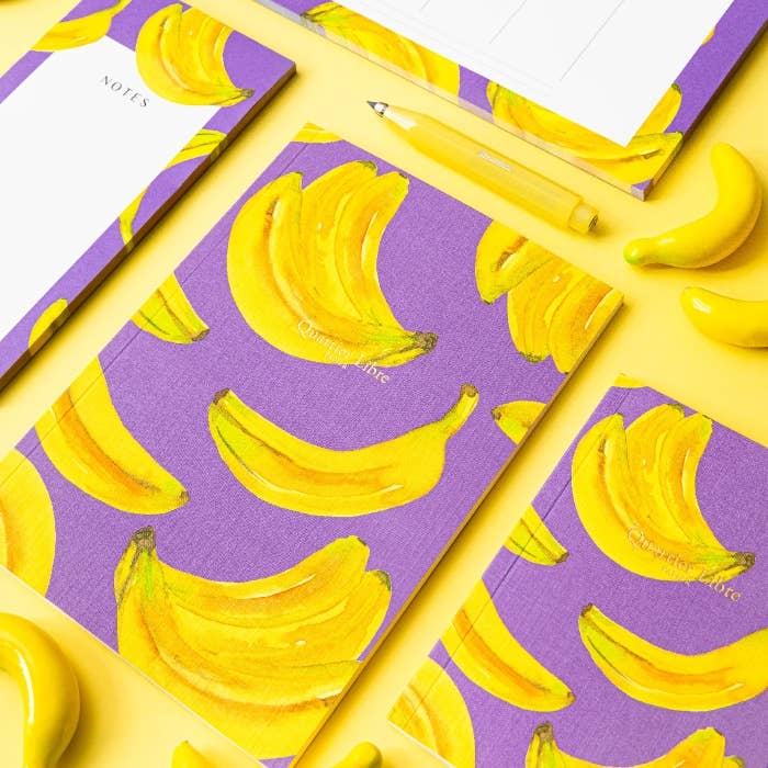 Carnet A5 Bananes