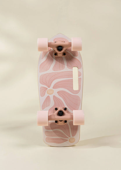 Skateboard en bois pour enfants avec poignée (cruiser)
