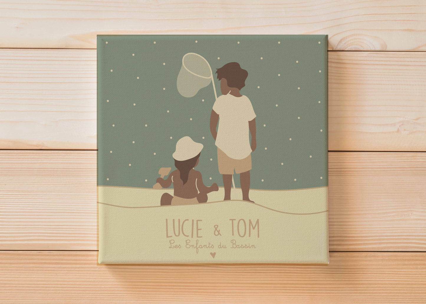 La Petite toile "frère et soeur"