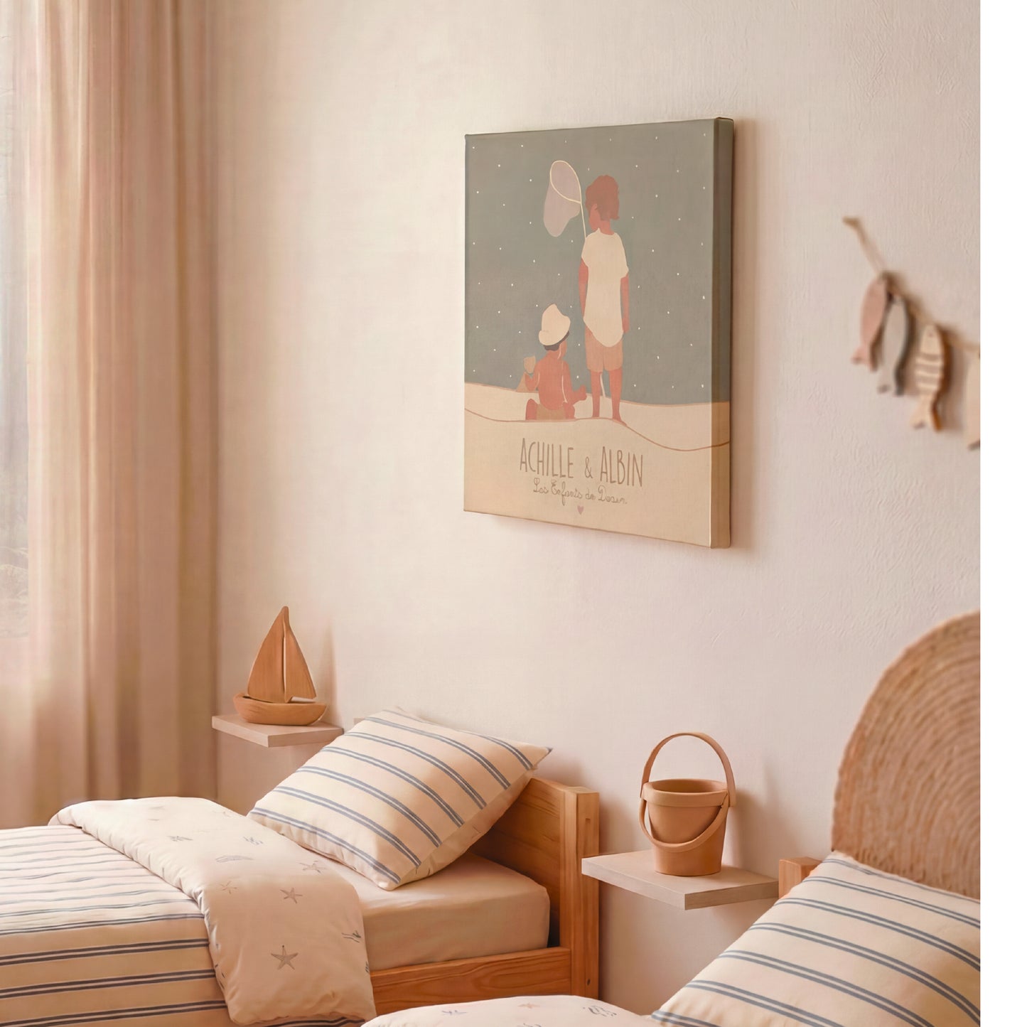 La Petite toile "frère et soeur"
