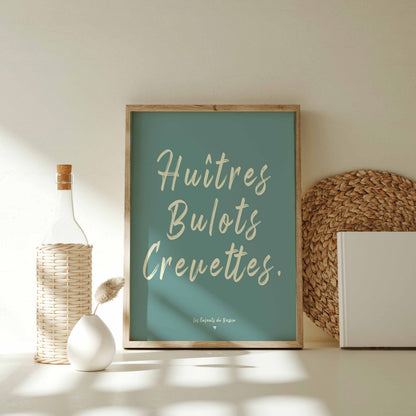 Huîtres, Bulots, Crevettes