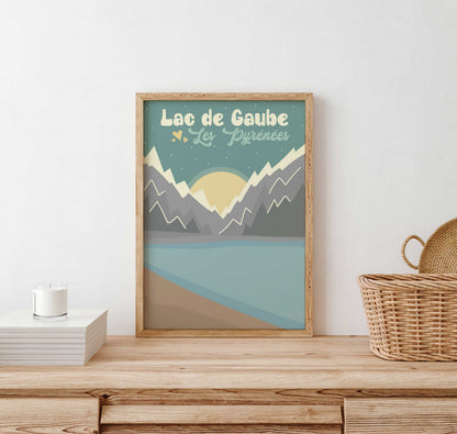Le Lac des Pyrénées (personnalisable)