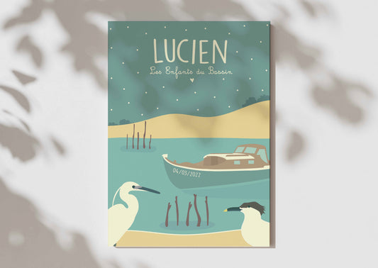 Lucien et les oiseaux du Bassin