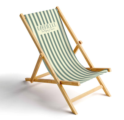 Transat Rayé personnalisable (7 coloris)
